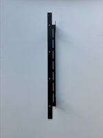 GE Appliances Refrigerator Mount, 16 Gauge Top Mount Bracket, 23-1/4 in Width x 2-1/2 in Height x 1-3/4 in Depth, Black - SMT-PBV10