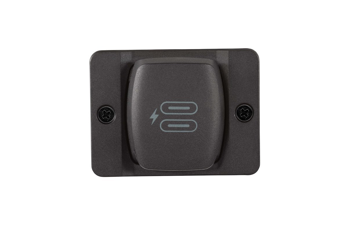Scanstrut USB Outlet, 10 To 32 V DC Input Voltage(12/24 V System), 6 Ampere Input Current, 1.65 in Width x 1.73 in Height - SC-USB-F3