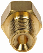 Dorman Brake Line Fitting, 1/4 in X 5/16 in End Size, 0.7 in Diameter, Brass - 788-516D