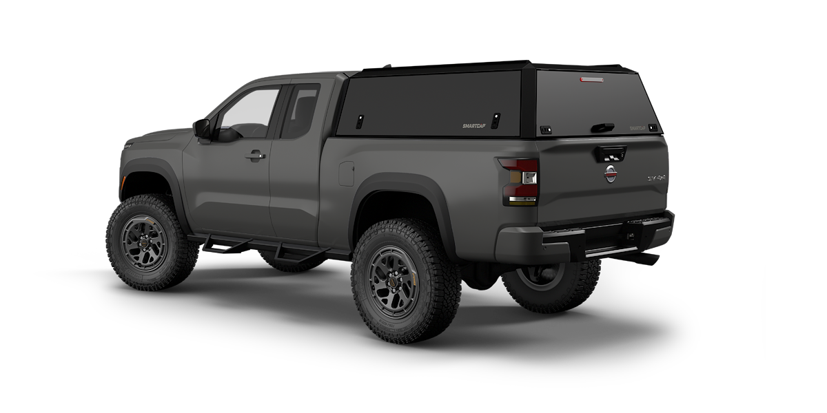 SmartCap Truck Cap, Holds Up To 330 lb When Moving And 770 lb When Parked, Matte Black, Stainless Steel - ED0931-BN