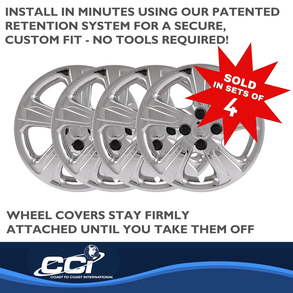 Coast2Coast Universal Wheel Covers IWC55815C product image 5