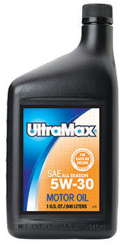 Valvoline Oil, SAE 5W-30, 1 qt Bottle, Case Of 12 - UM740