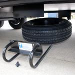 BAL RV Spare Tire Carrier, 70 To 75 in Frame Width, Black - 28217B