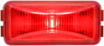 Optronics Clearance Light, AL90 SERIES, LED, 2-1/2 in Length x -1-1/4 in Width x 1 in Depth - AL90RBP