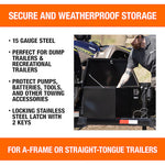 Buyers Products Trailer Pump & Battery Boxes 1701283 product image 6
