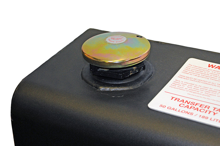 Dee Zee Auxiliary Fuel Tank, 92 gal Capacity, 32-3/4 in Length x 46-3/4 in Width x 25-1/2 in Height, Black Textured Powder Coated - DZ92747XSB