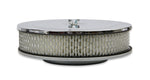 Mr. Gasket Air Cleaner Assembly, Fits 2/3/4 Barrel Carburetors, 5-1/8 in Flange, 9 in Diameter X 2 in Height - 1487