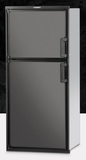 Dometic Refrigerator, Dual Compartment 2 Door Refrigerator With Freezer, 6 Cubic ft, 110 V AC - DM2672LB1