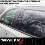 TrailFX Rainguard, TFX 4-PC Window Vents, Set Of 4 - 4812IC