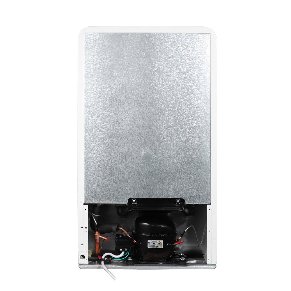 Magic Chef Refrigerator, 3.2 Cubic ft Capacity, 120 V, With Cabinet LED Light - MCR32CHW