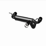 MagnaFlow Exhaust System Kit, MF Series Axle Back System, Black Stainless Steel, Black Steel Tips - 19388