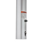 Attwood Marine Boat Seat Pedestal, Swivl-Eze 238 Series, 27 in Height, 2-3/8 in Diameter Post - 238027-1