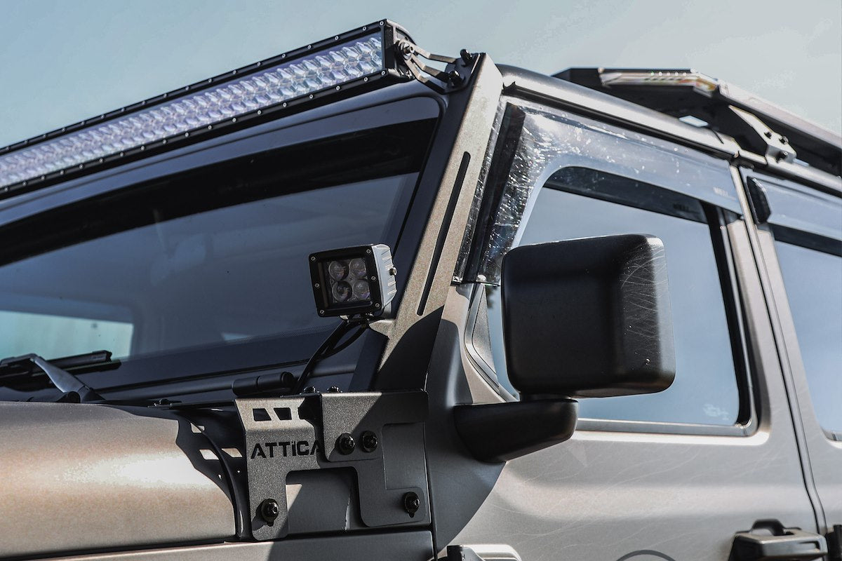 Attica 4x4 Auxiliary Light Mounting Bracket ATTJL01E104-BX product image 8