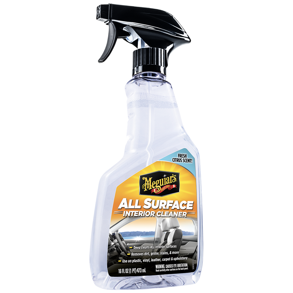 Meguiars Interior Cleaner, 16 oz Spray Bottle - G240616