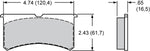Wilwood Brakes Disc Brake Pads 150-8855K product image 2