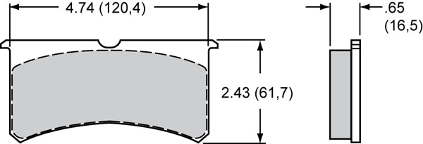 Wilwood Brakes Disc Brake Pads 150-8855K product image 2