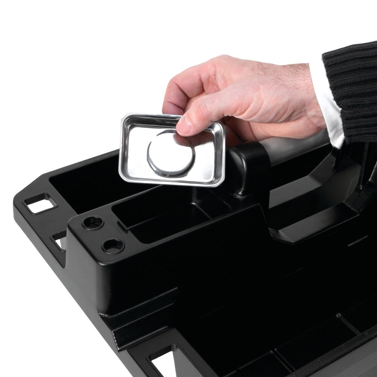 Performance Tool Tool Tray, With 2 Caddy Compartments, Anodized Aluminum Handle - W88995