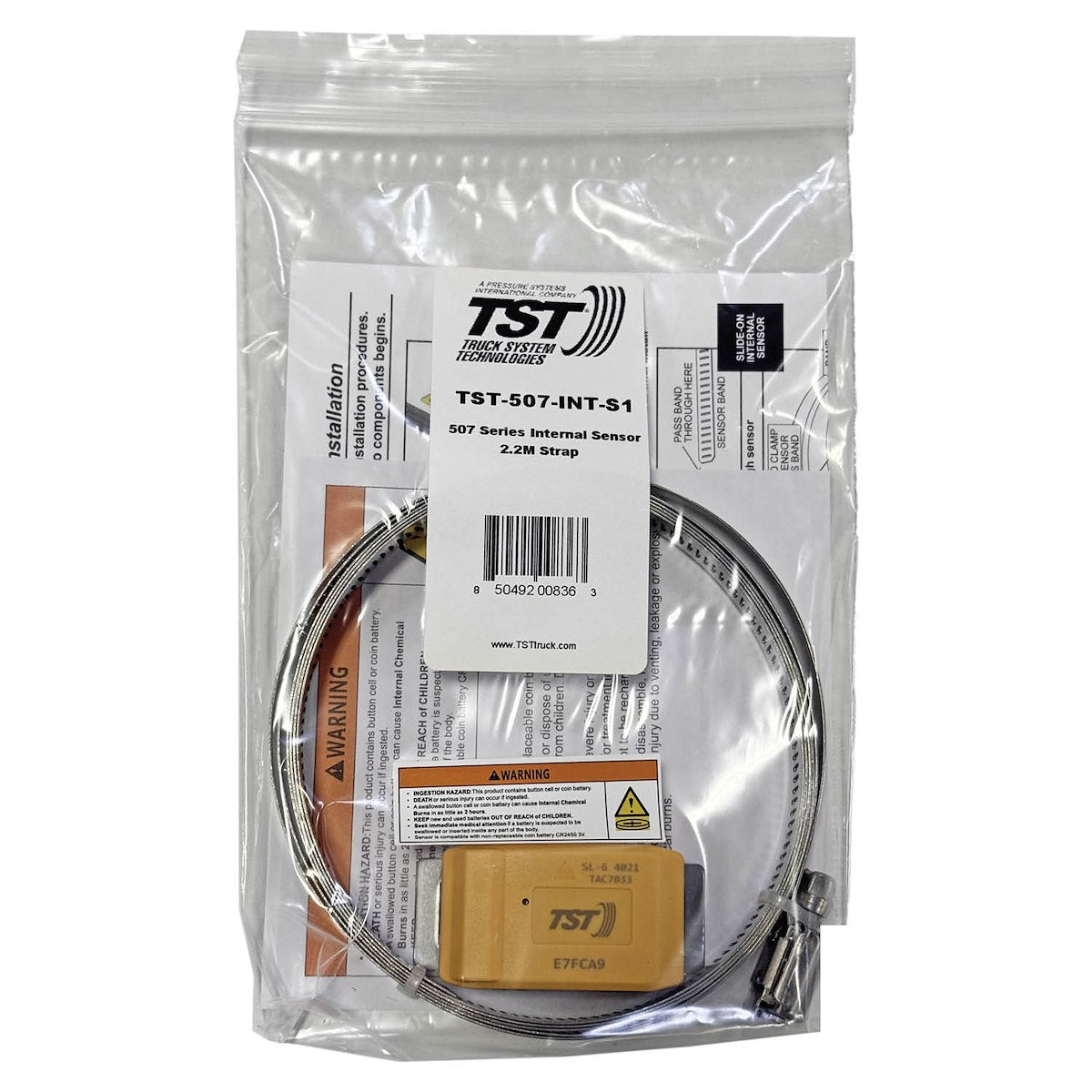 Truck System Technology Tire Pressure Monitoring System - TPMS Sensor, 507 Series - TST-507-INT-S1