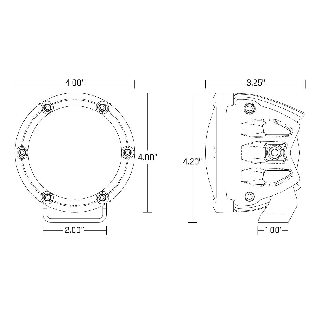 RIGID Industries Fog Light 36120 product image 4