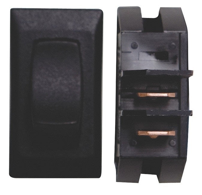 Valterra Interior Light Switch, 125 V AC, 16 amp, 1.125 in x 0.55 in Cutout Size - DG118NVP
