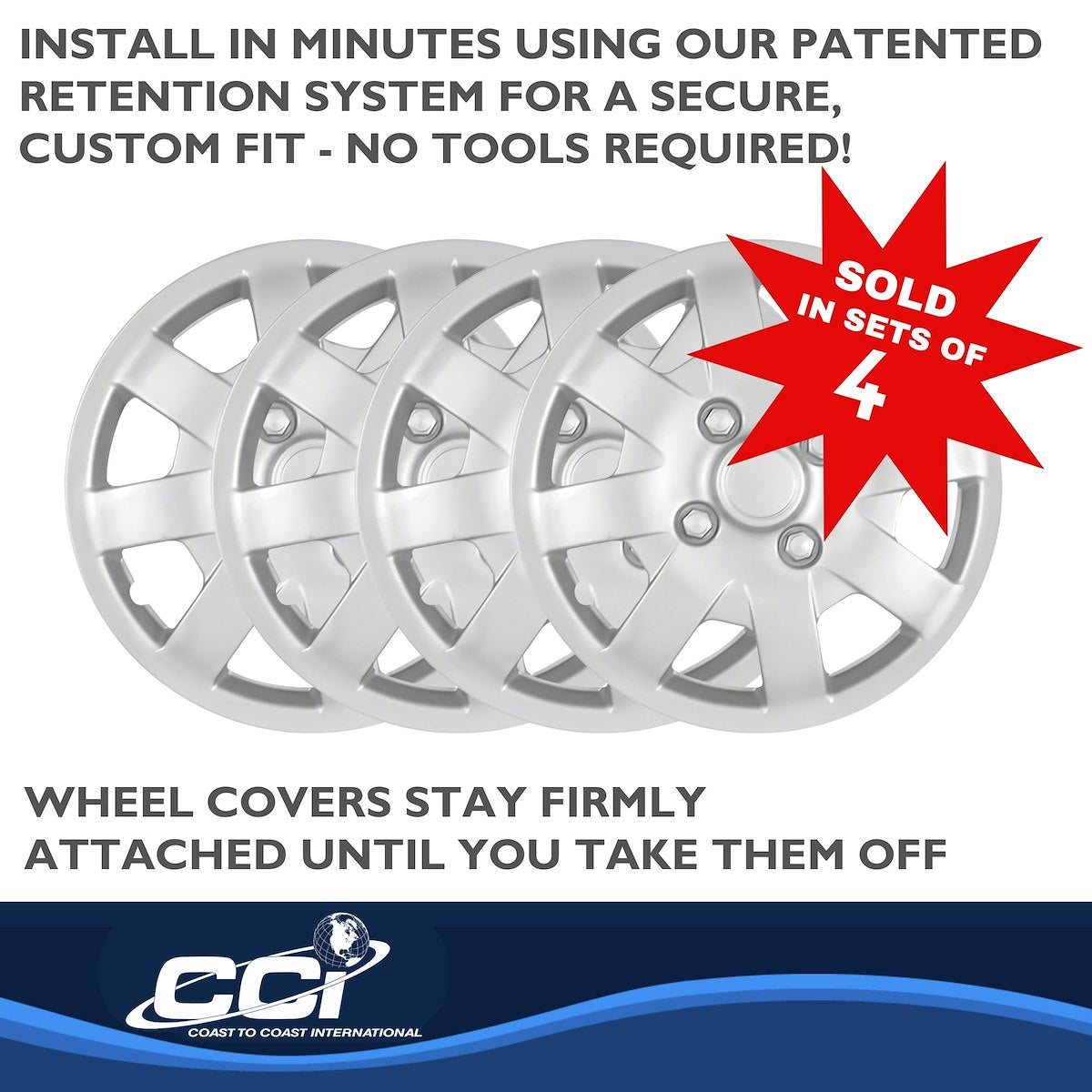 Coast2Coast Universal Wheel Covers IWC40814S product image 4