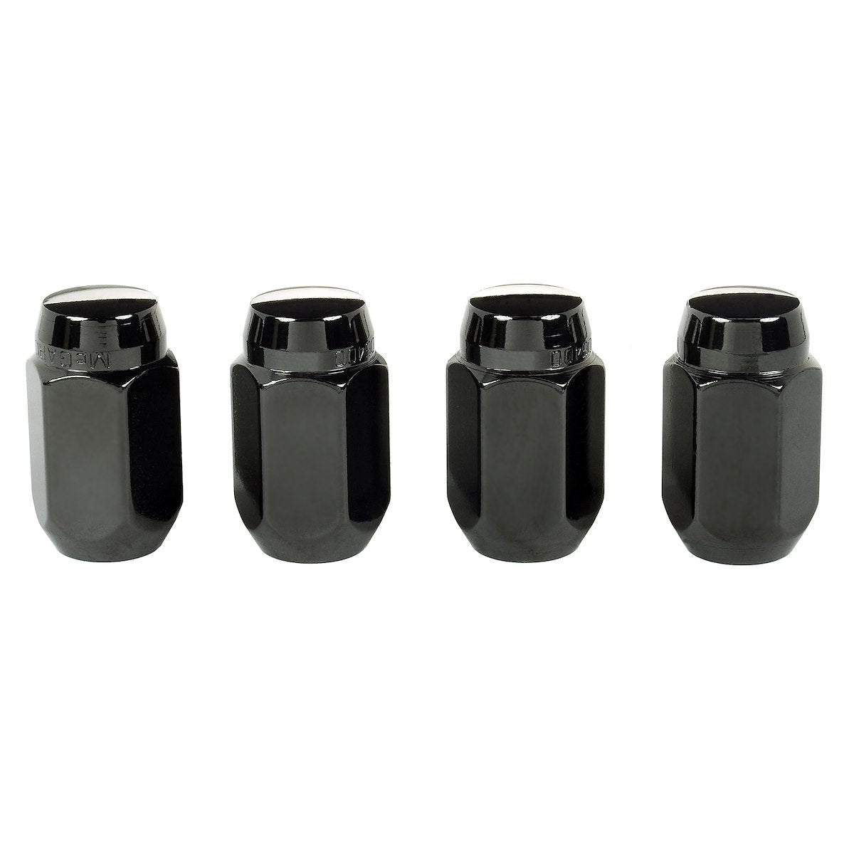 McGard Wheel Access Lug Nut, 12 Millimeter X 1.5 Thread Size, Use With Steel/Aluminum Wheels, 1-1/2 in Overall Length, Set Of 4 - 64031