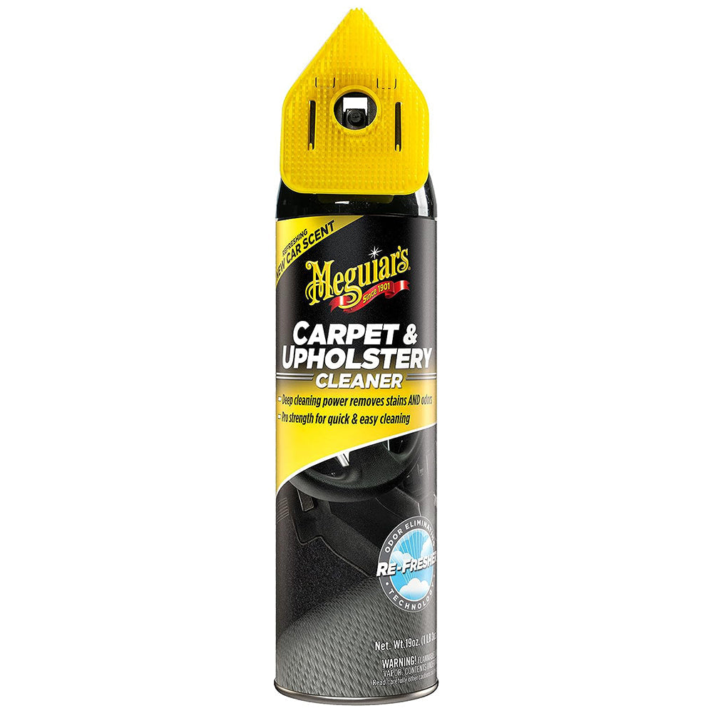 Meguiars Carpet Cleaner, 19 oz Aerosol Can - G191419