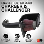 K&N Air Cleaner Assemblies and Air Intake Kits 63-1114 product image 2