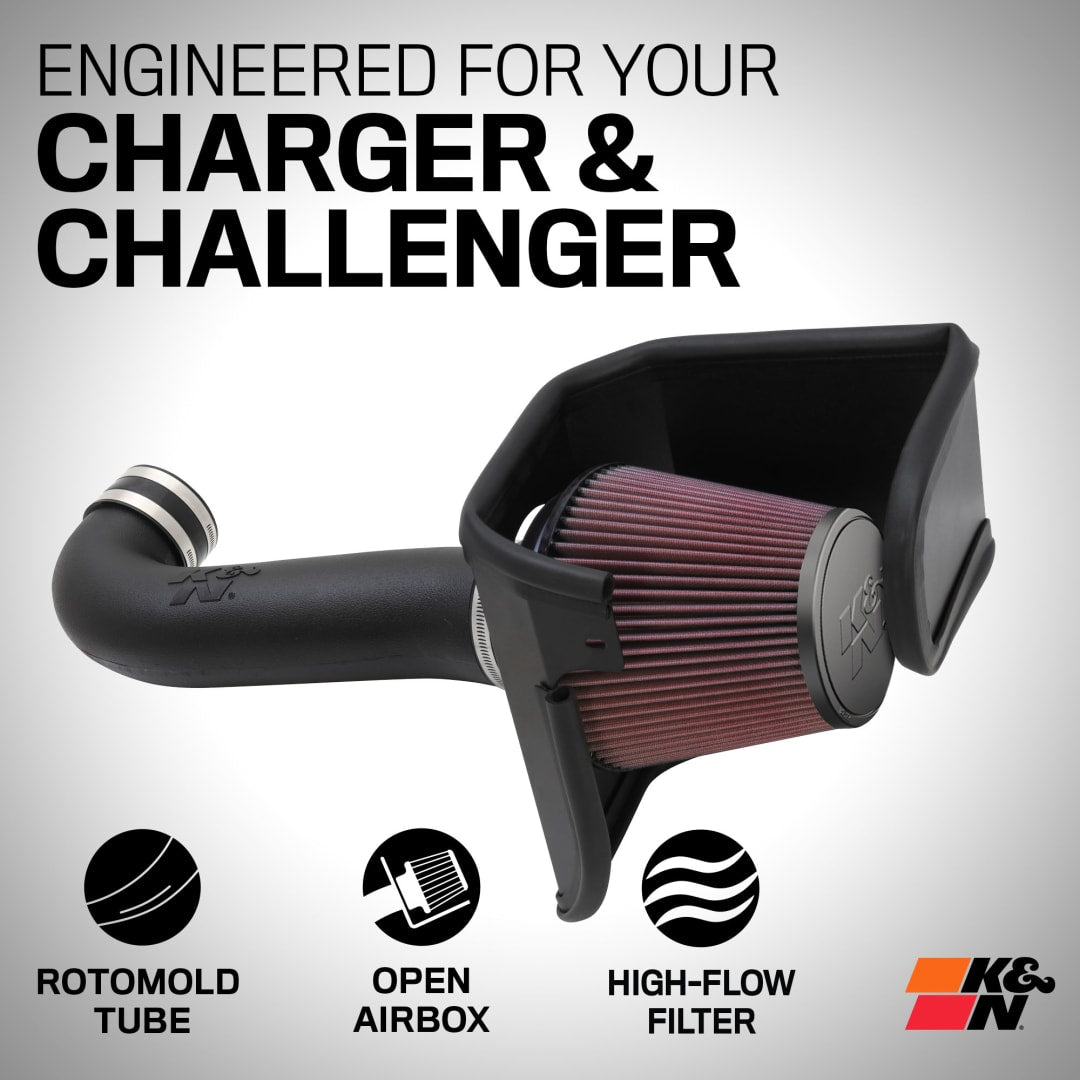 K&N Air Cleaner Assemblies and Air Intake Kits 63-1114 product image 2