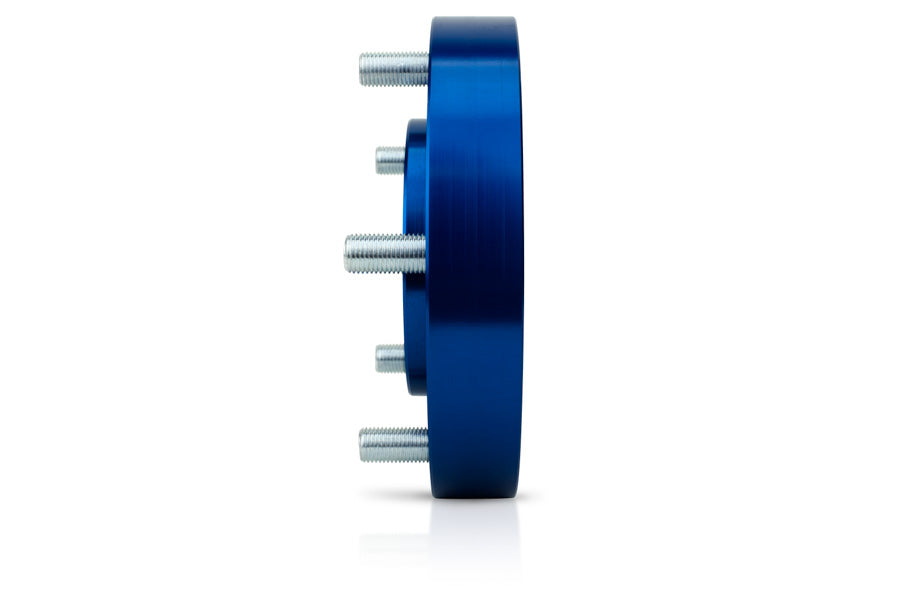 Spidertrax Wheel Spacer, 5 x 150 Millimeter/5 x 5.90 in Bolt Pattern, 31.75 Millimeter/1.25 in Thickness, Anodized Blue, Set Of 2 - WHS023