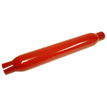 Dynomax Exhaust Muffler, 23 in Body/28 in Overall Length - 24214