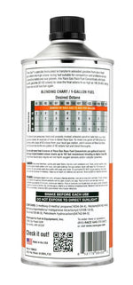 Race Gas Fuel Additive, 32 oz Bottle, Used To Boost Octane Ranging 100 To 105/For 87 To 93 Octane Gas - 100032