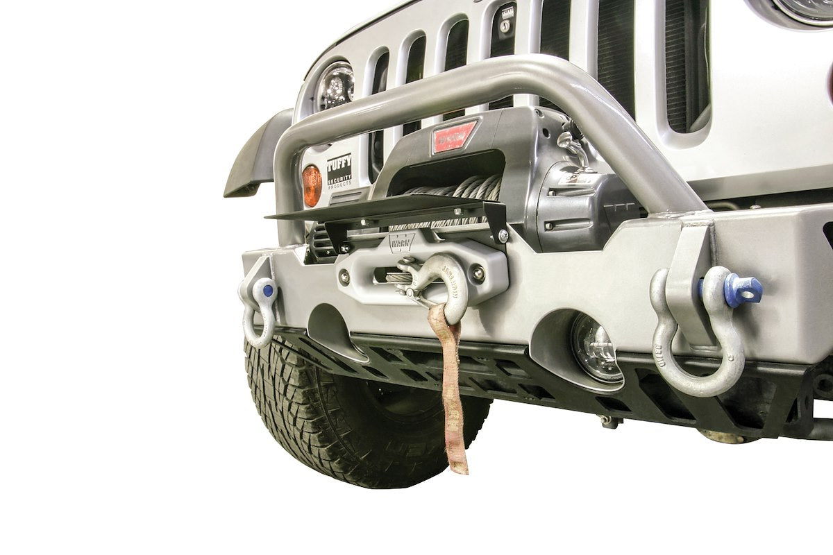 Tuffy Security License Plate Bracket, Black, Powder Coated Steel - 333-01