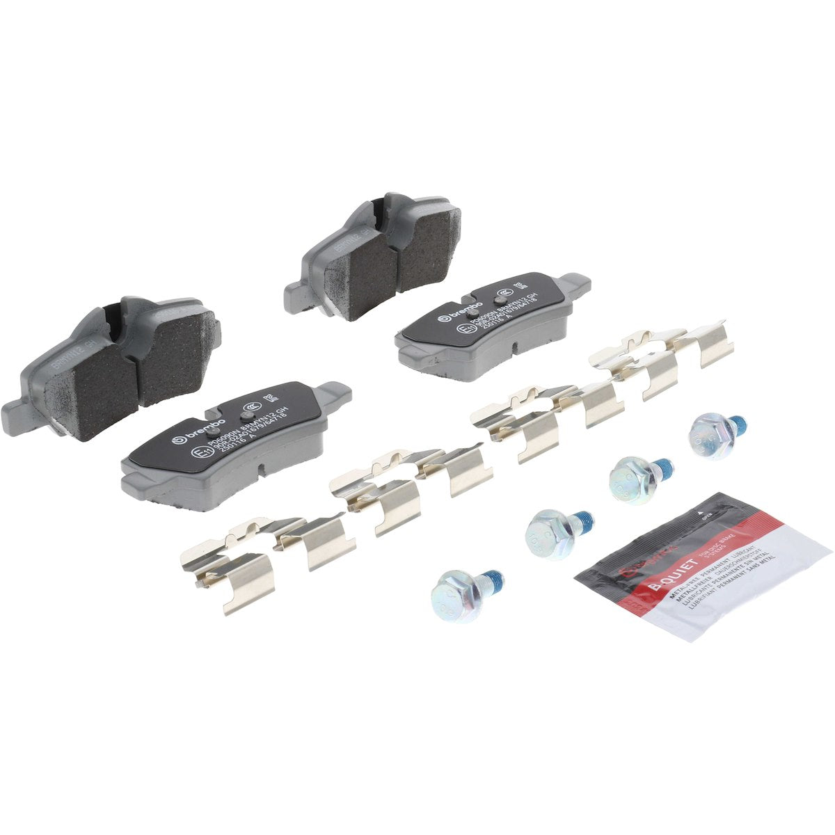 Brembo Brake Pad, FMSI Number D1800-9032, Ceramic, Set Of 4 - P06090N