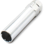 Coyote Wheel Accessories Lug Nut Socket, 6 Spline Key, 7/8 in And 13/16 in Drive, Chrome Plated - 11497