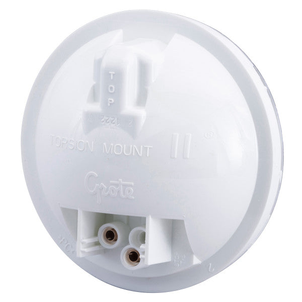 Grote Industries Backup Light, White Round Housing, Incandescent Bulb - 62271