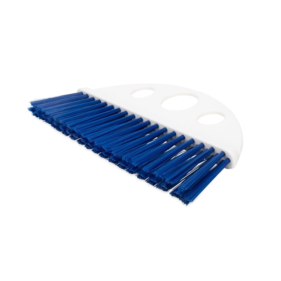 Camco Broom, Blue Bristles/Dustpan - 43945