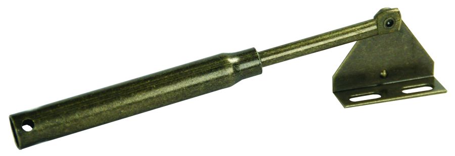 JR Products Multi Purpose Lift Support, 5-1/2 in Length Compressed Length, 6 in Length Extended Length, 1.10 in Stroke Length Metal, Set of 2 - 70545