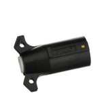 Pollak Trailer Wiring Connector, 7 Way Blade, Black - 7WB-106V