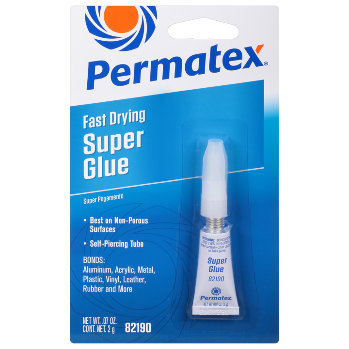 Permatex Super Glue, 2 Gram Tube - 82190