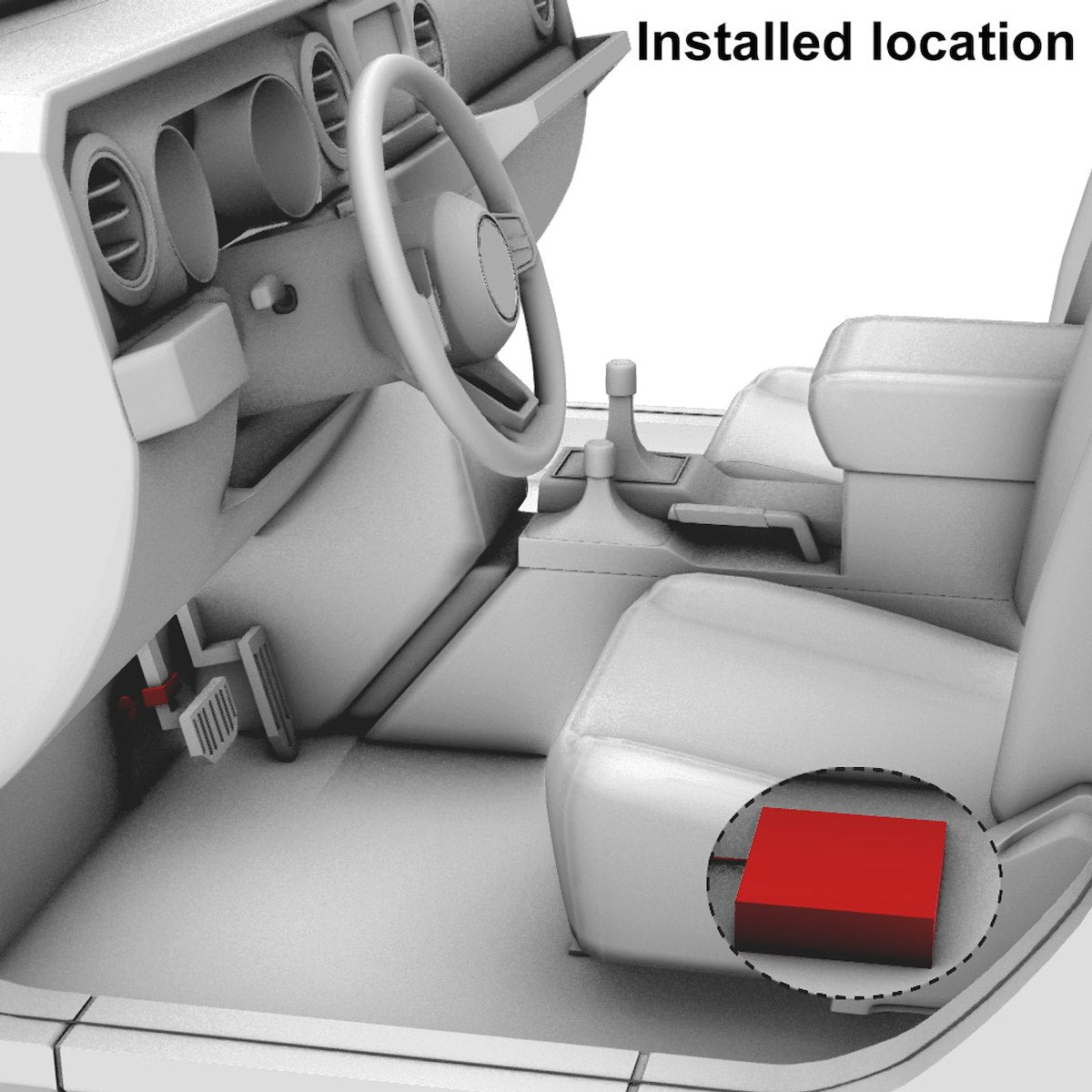 Roadmaster Towed Vehicle Brake Control, With LED Monitor, 8-3/4 in Length x 8-3/4 in Width x 2-3/4 in Height, 12 V DC - 8700