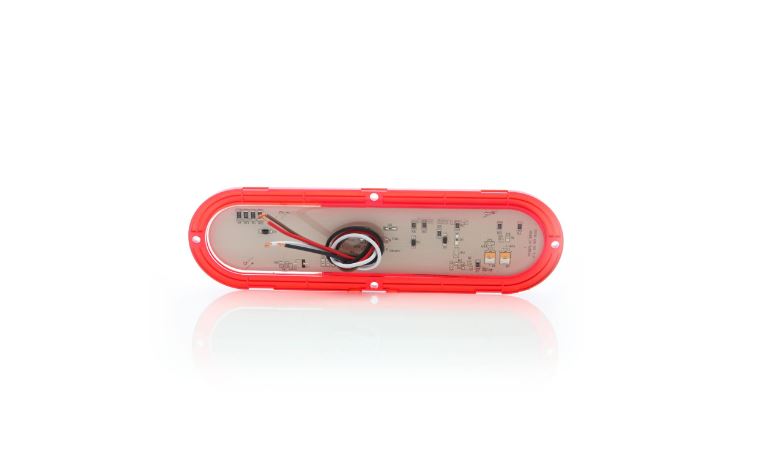 Optronics Trailer Light, LED, Red, 10-1/4 in Length x 3-1/16 in Width - STL68RBP