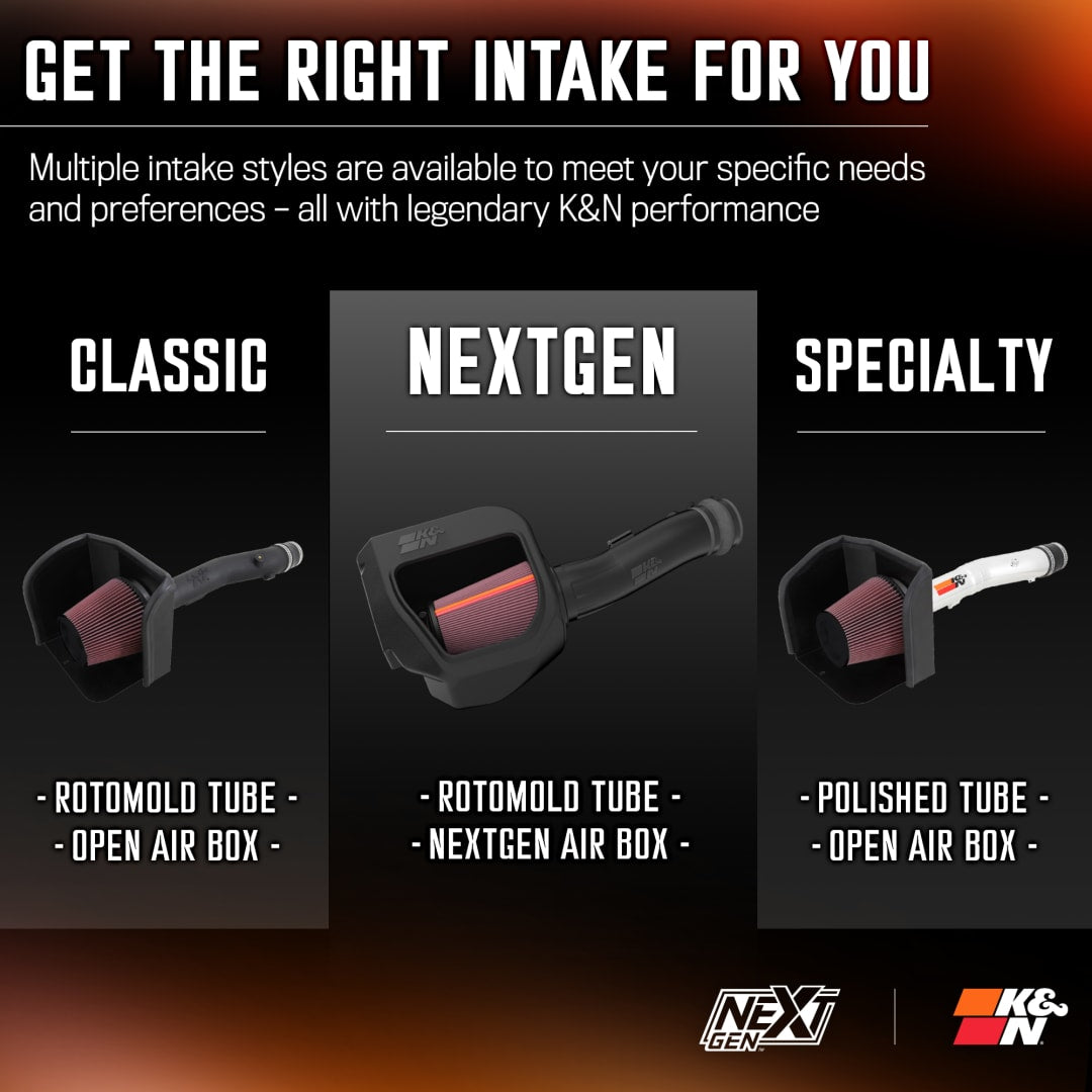 K&N Air Cleaner Assemblies and Air Intake Kits 50-1598 product image 12