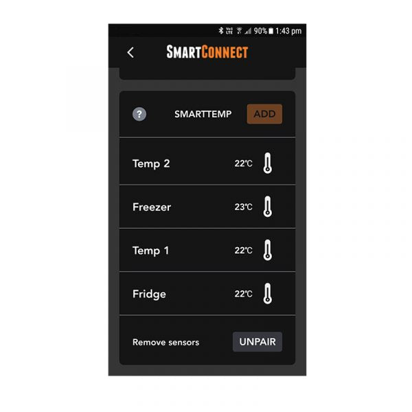 BMPRO RV Internal Temperature Sensor, Communicates With Smartphones Via Bluetooth - SMARTT