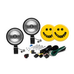 KC HiLiTES Driving/Fog Light, 6 in Round, 100 Watt Bulbs amp Draw 8.33 amp At 12 V Per Light, 2452 Raw Lumens Per Light, Set Of 2 - 0234