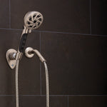 Oxygenics/ ETL Shower Head, Hand Held With 72 in Hose, With 5 Function Spray Settings, 3-3/4 in Outer Diameter - 92489