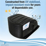 Ventmate Roof Vent Cover, MAKO Series, For 14 in x 14 in MAKO Series Vents, Black - 67316