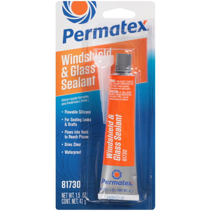 Permatex Windshield Sealer, 1.5 oz Tube - 81730