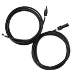 Renogy Solar Panel Cable, 10 ft Length, 10 AWG, Set Of 2 - RNG-AK-10FT-10-G1-US