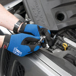 Performance Tool Spark Plug Gapping Tool, 7 Round Wire Blade, 0.02 To 0.4 in/0.5 To 1 Millimeter Gap Range - W162C